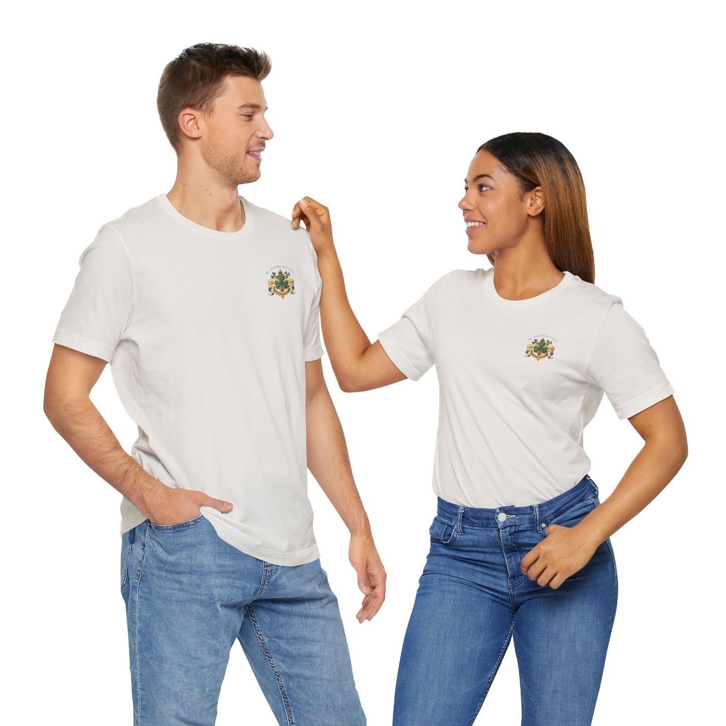 ST. Patrick's Day Clover Tee