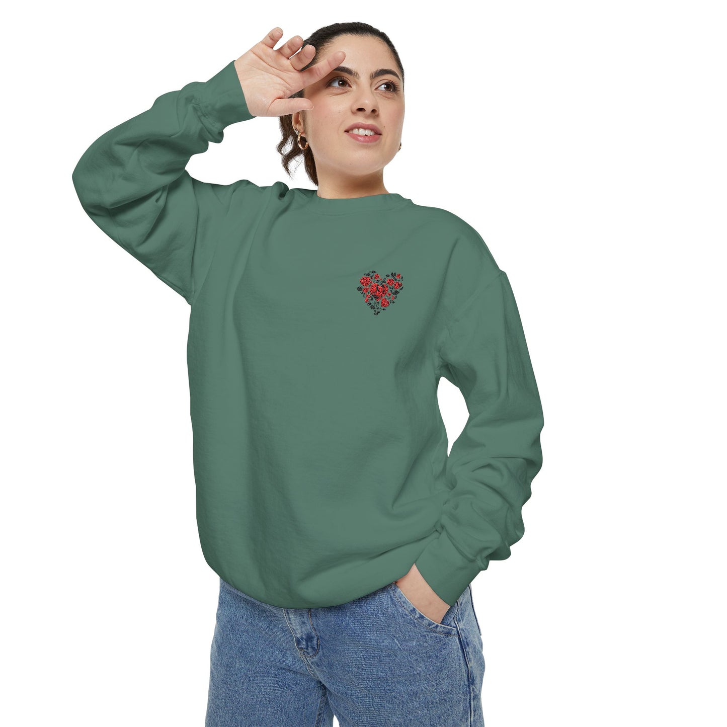 Heart of Flowers Sweatshirt