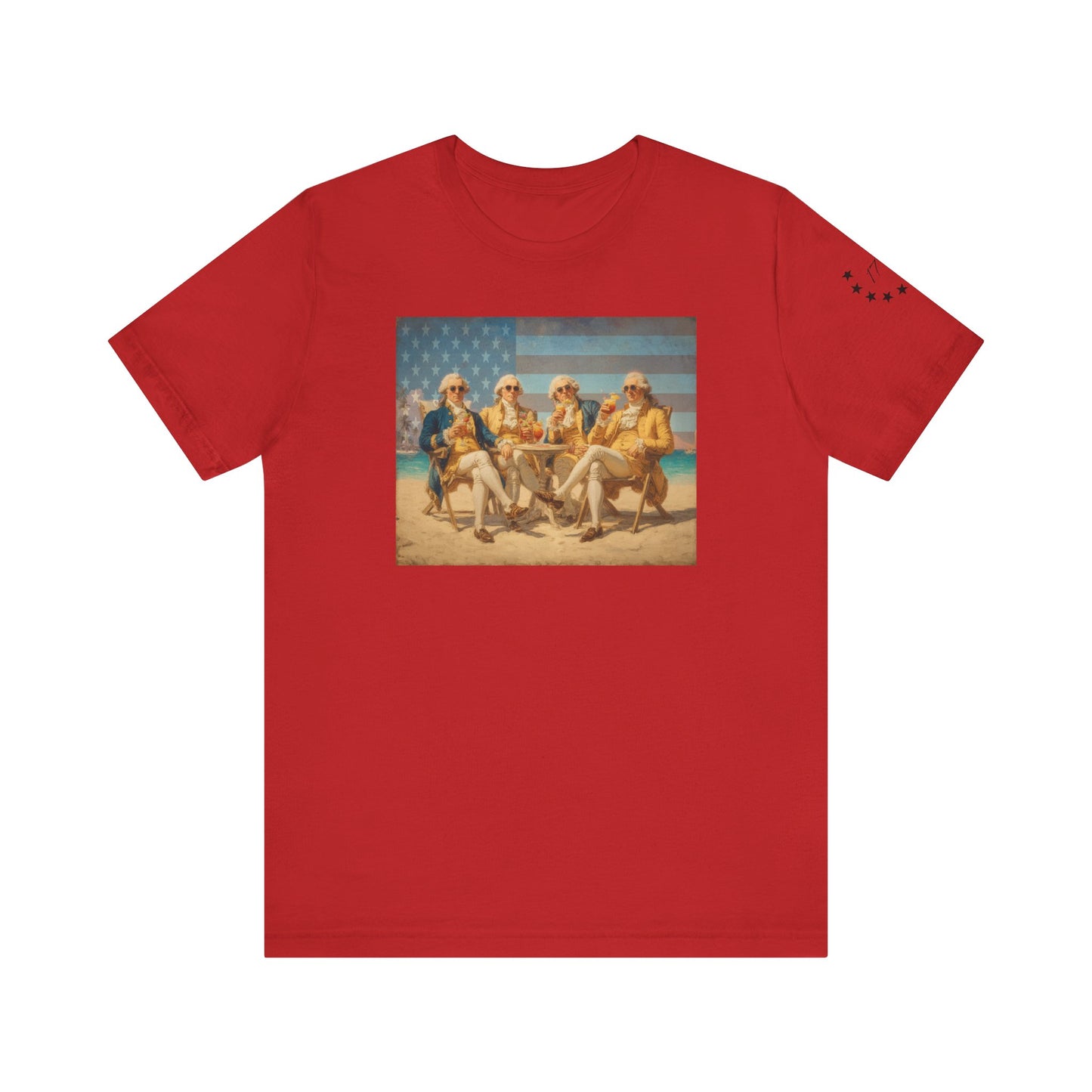 Fourth Of July Founding Fathers Unisex Tee