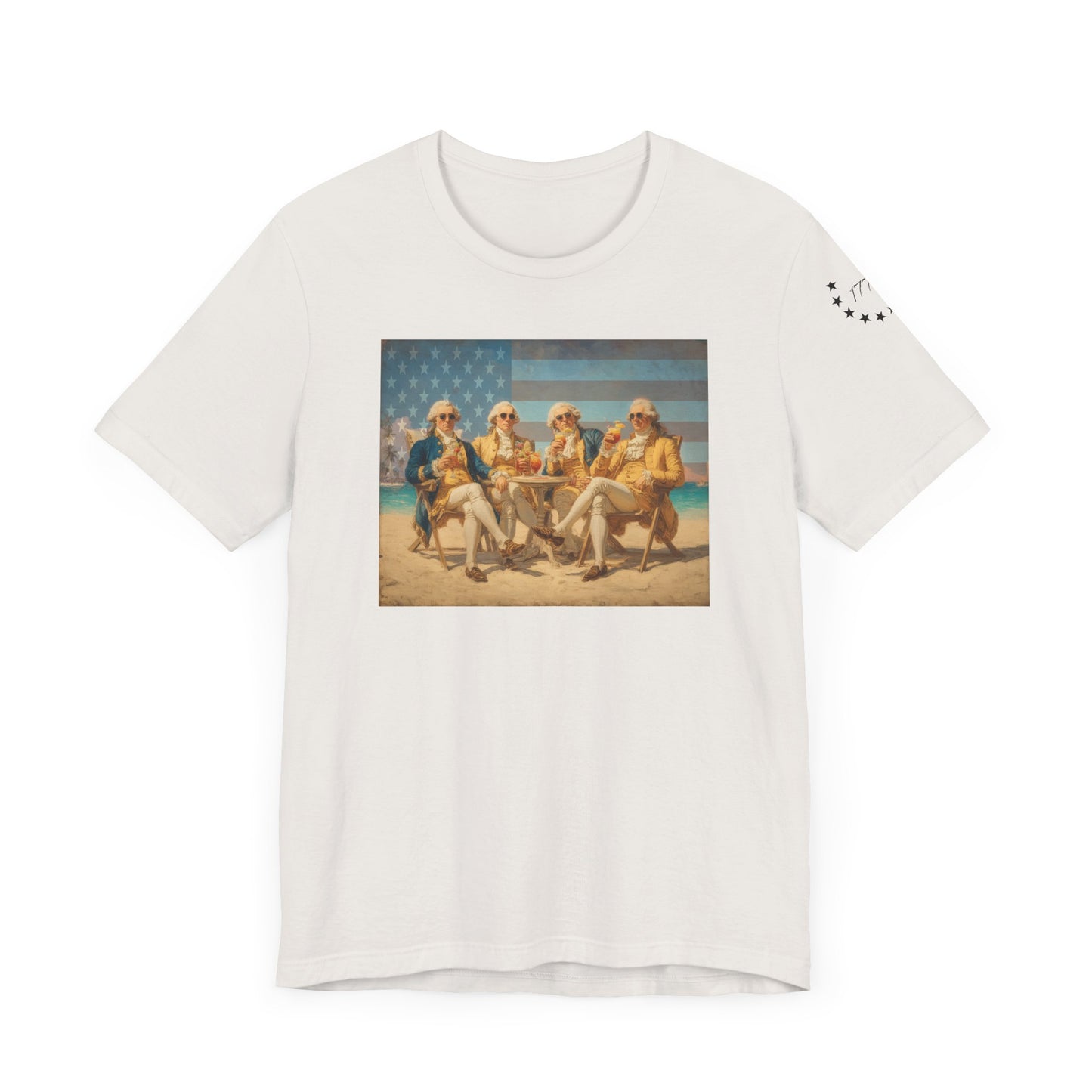 Fourth Of July Founding Fathers Unisex Tee