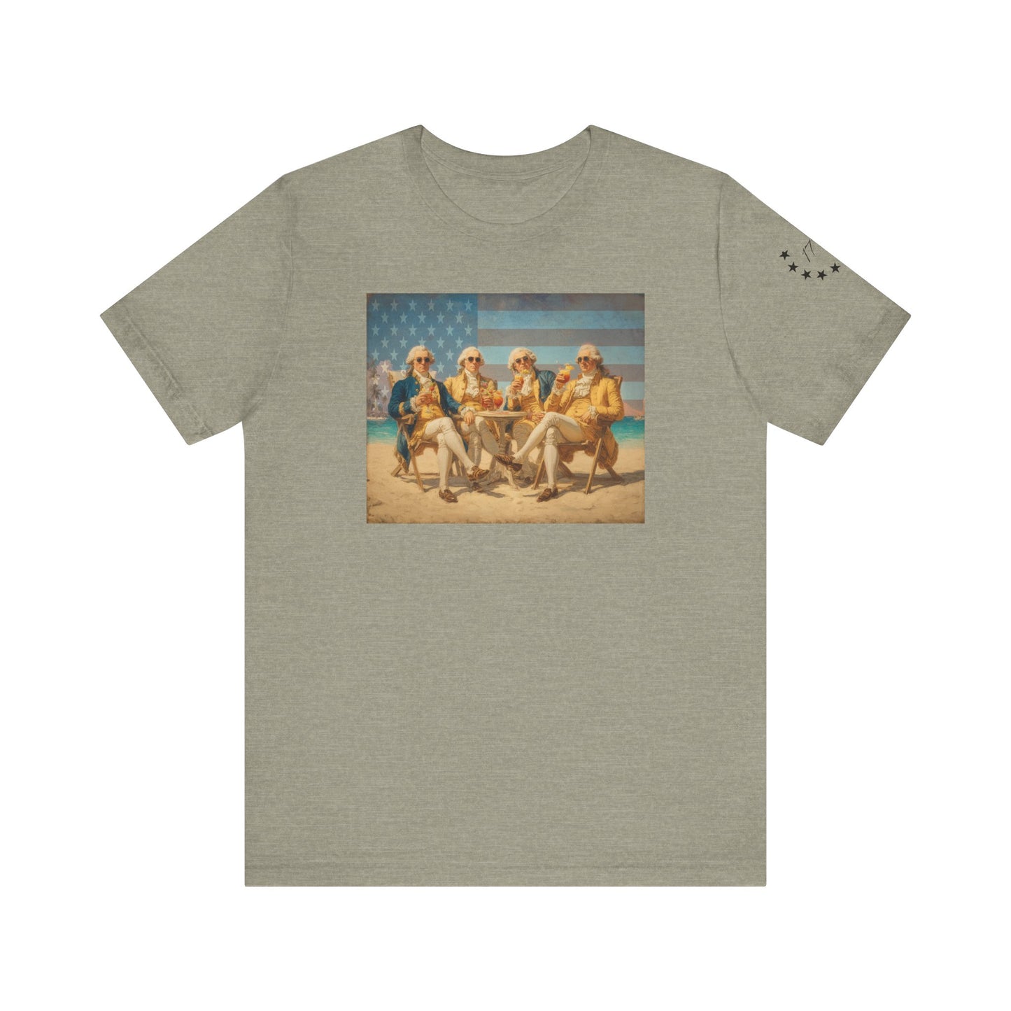 Fourth Of July Founding Fathers Unisex Tee
