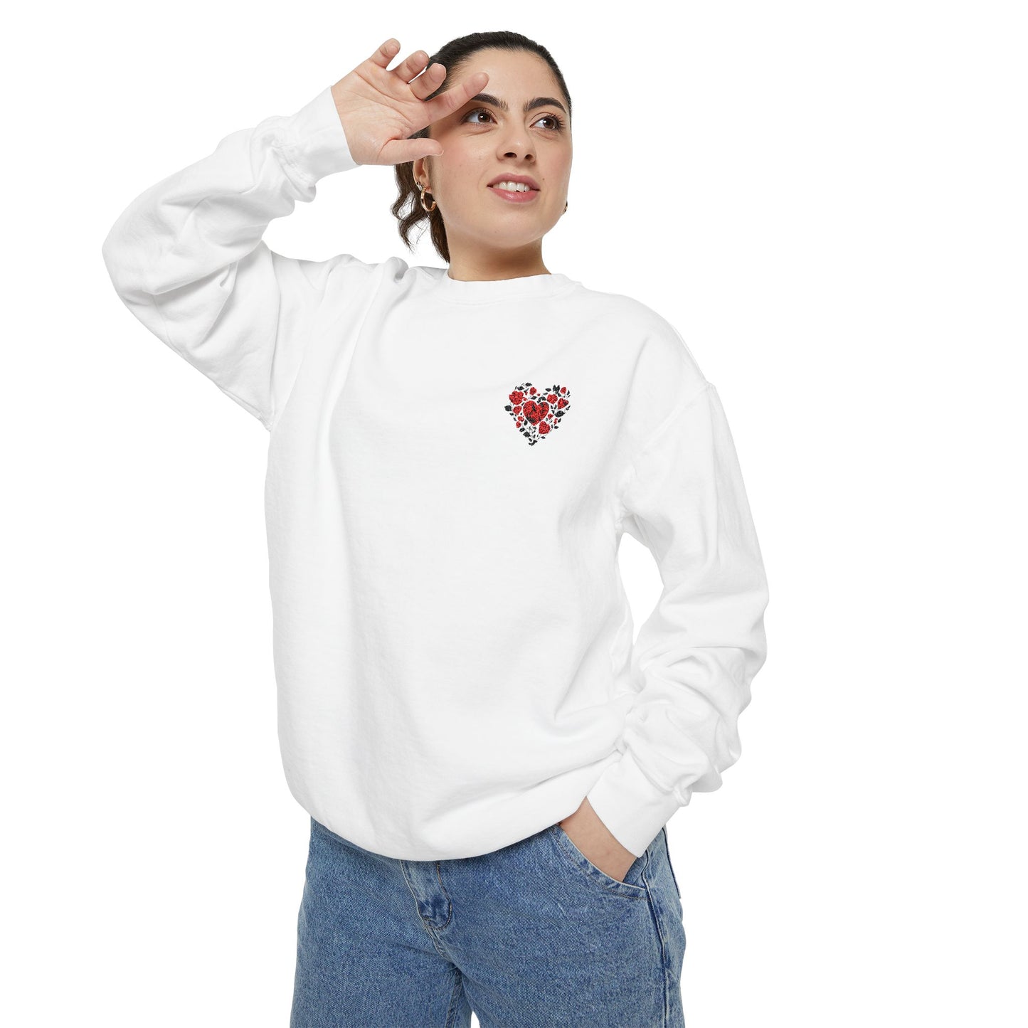 Heart of Flowers Sweatshirt