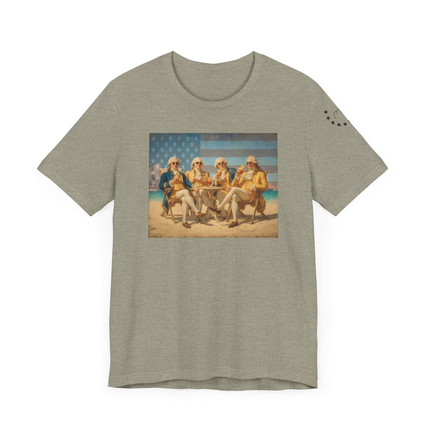 Fourth Of July Founding Fathers Unisex Tee