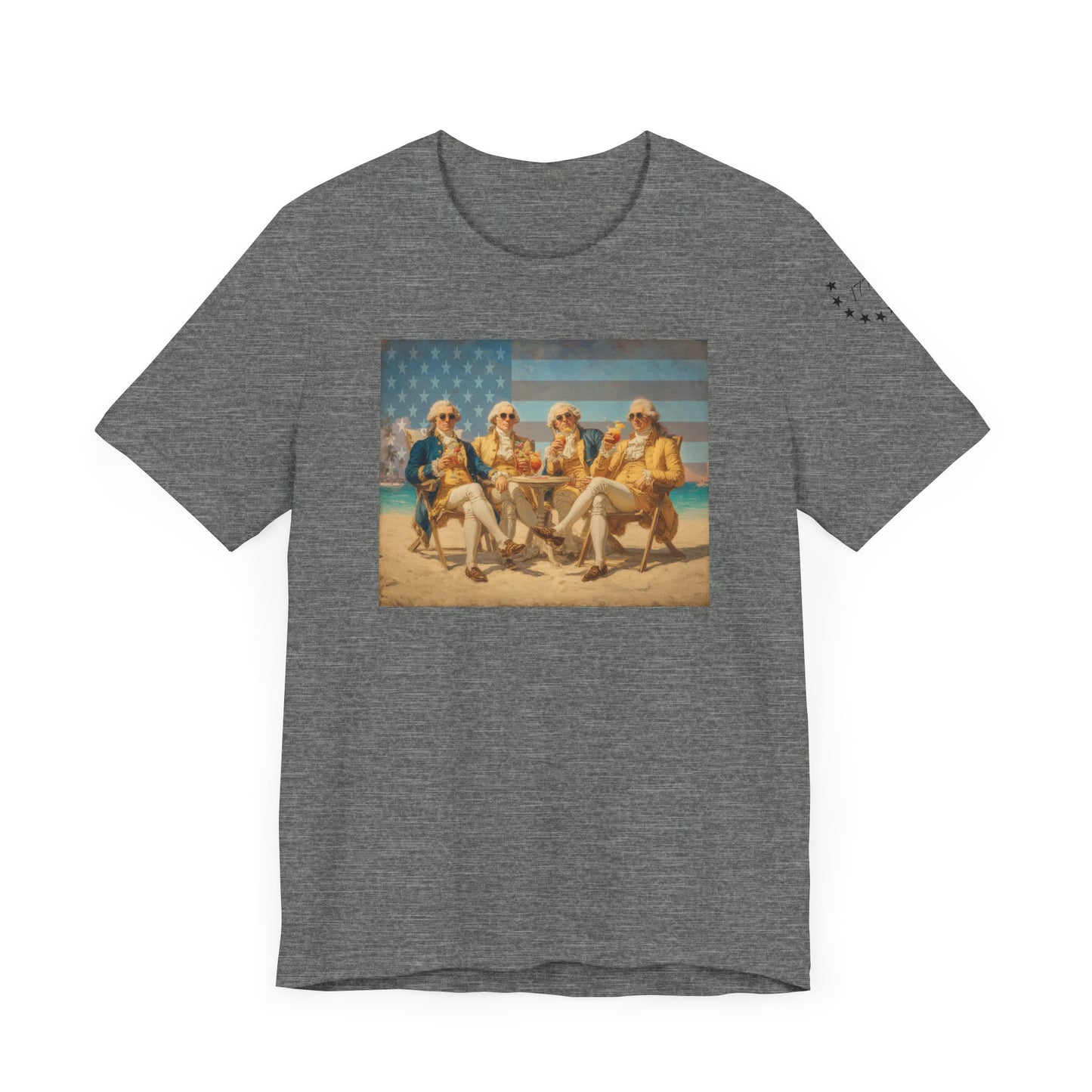 Fourth Of July Founding Fathers Unisex Tee