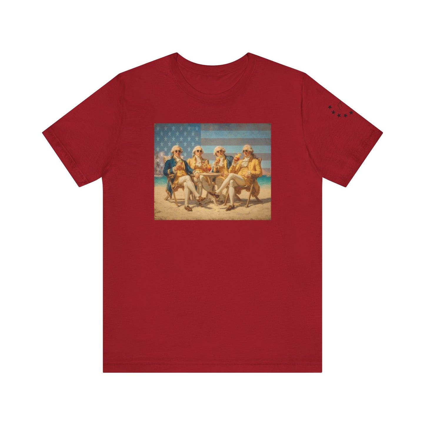 Fourth Of July Founding Fathers Unisex Tee