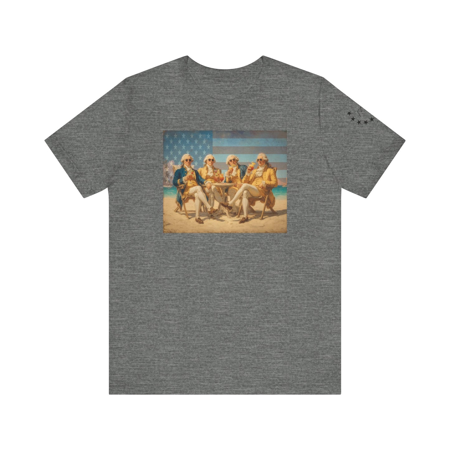 Fourth Of July Founding Fathers Unisex Tee