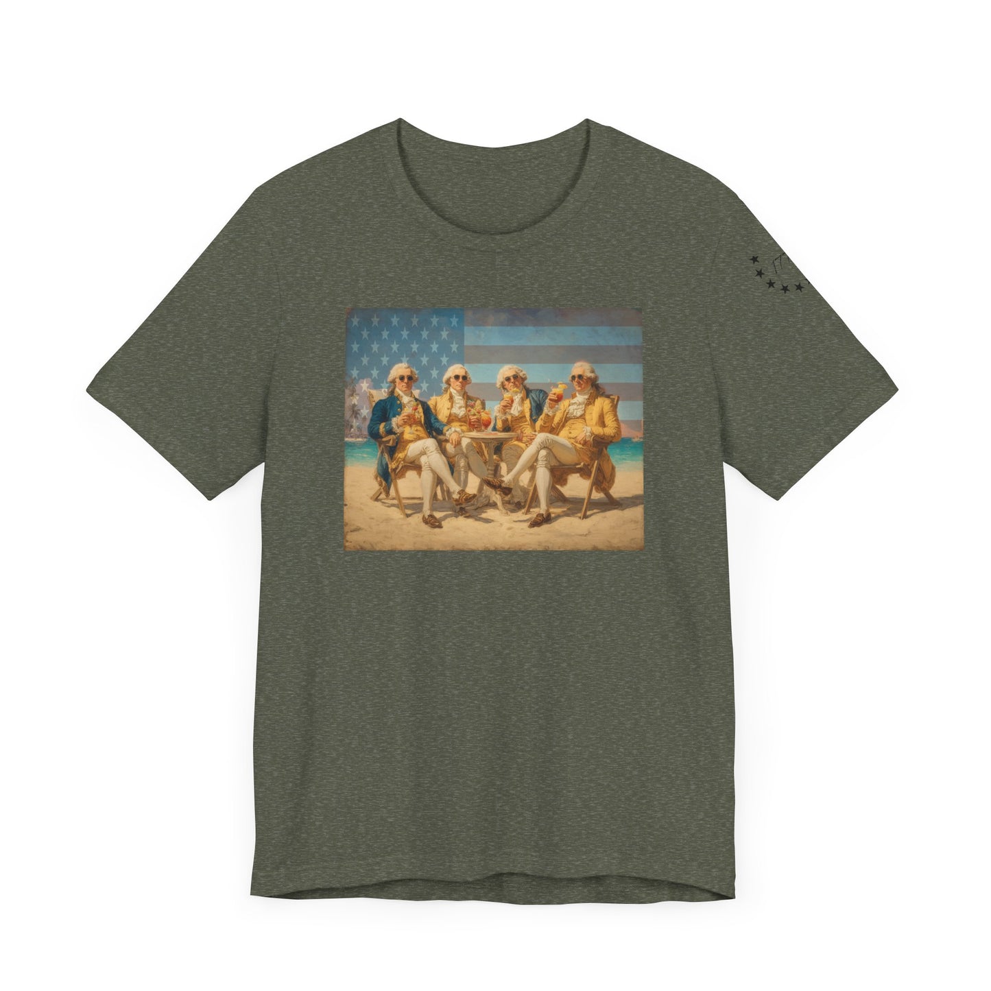 Fourth Of July Founding Fathers Unisex Tee