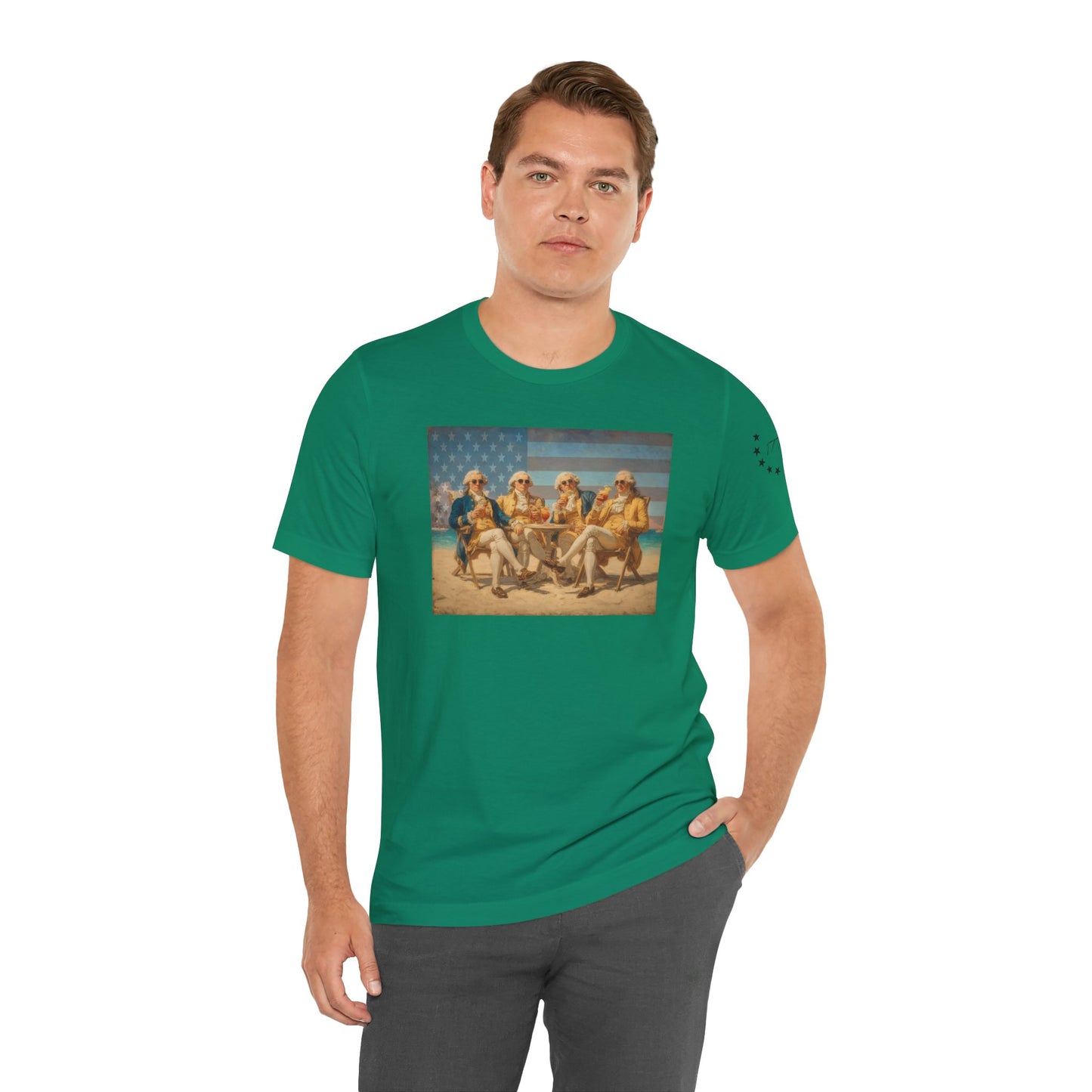 Fourth Of July Founding Fathers Unisex Tee