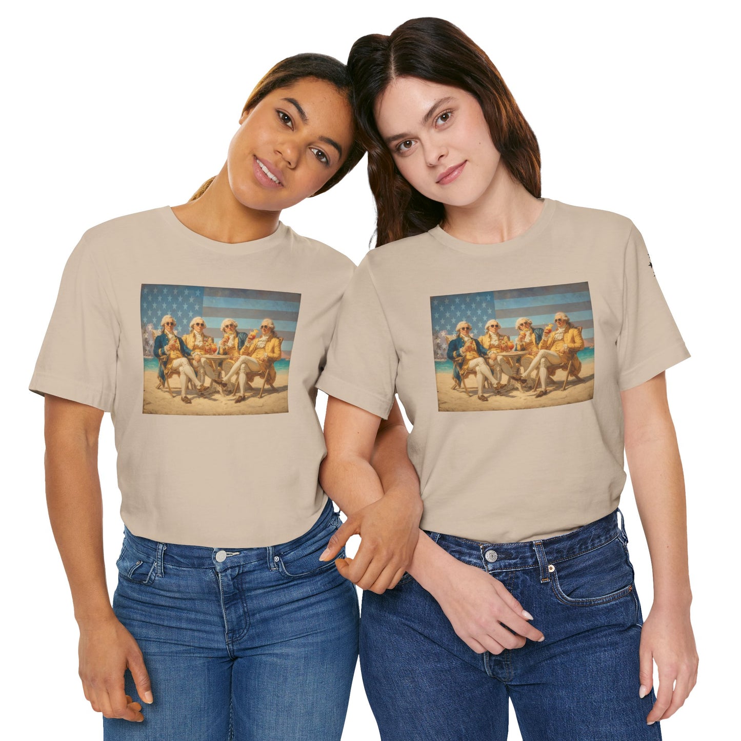 Fourth Of July Founding Fathers Unisex Tee