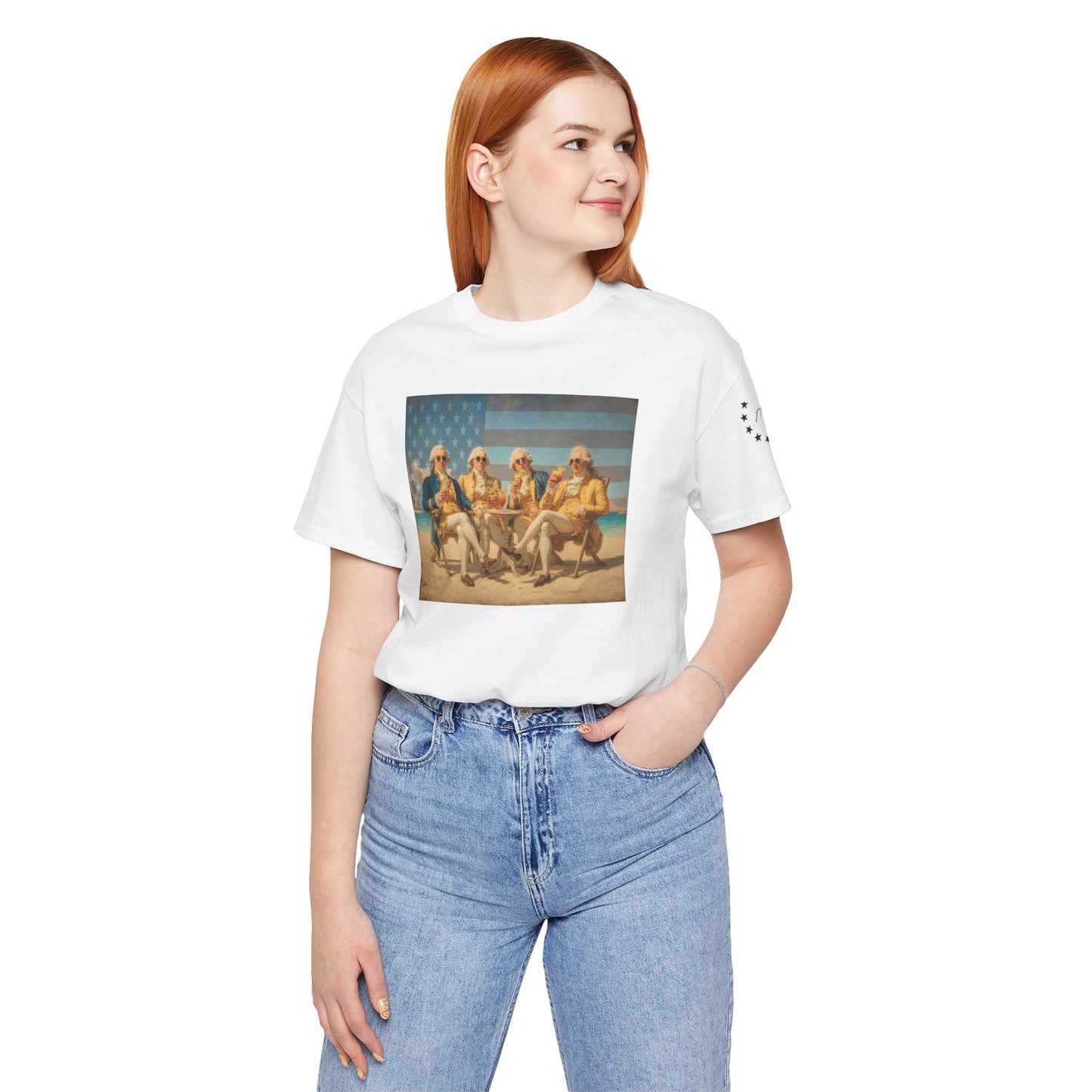 Fourth Of July Founding Fathers Unisex Tee