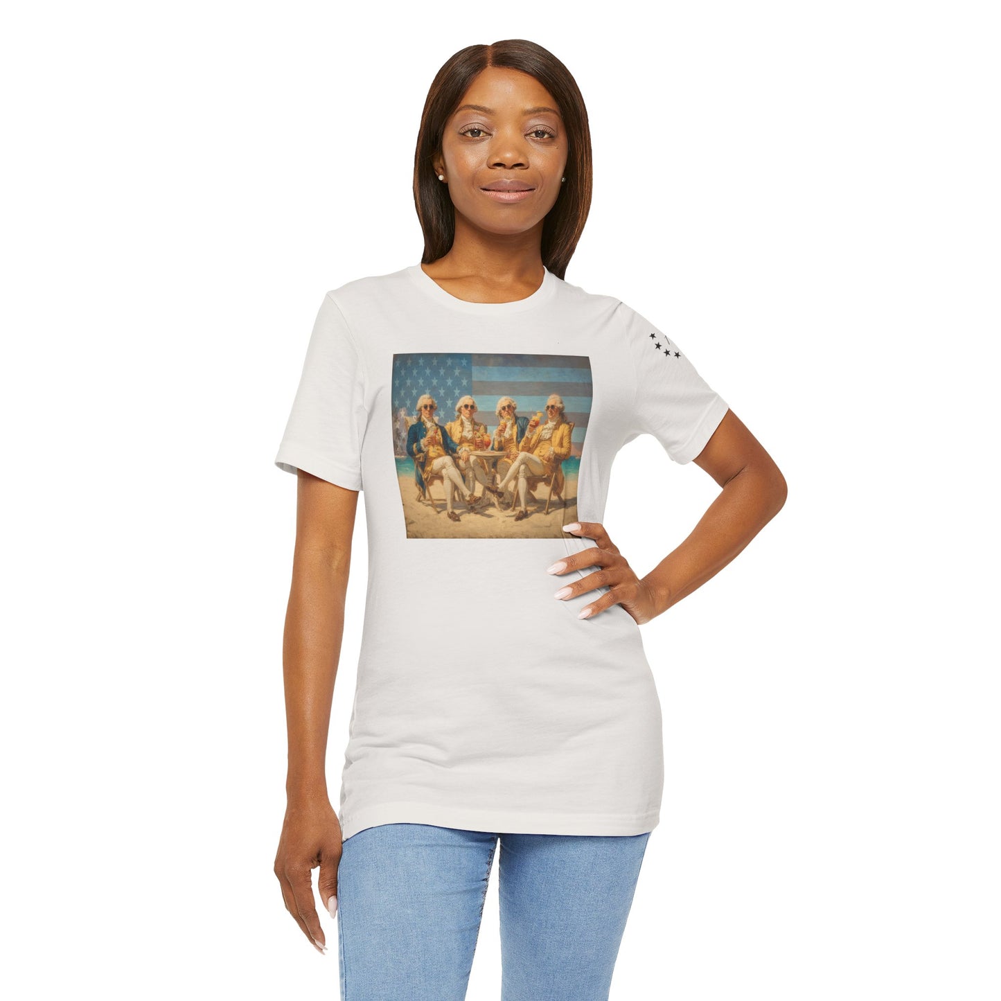 Fourth Of July Founding Fathers Unisex Tee