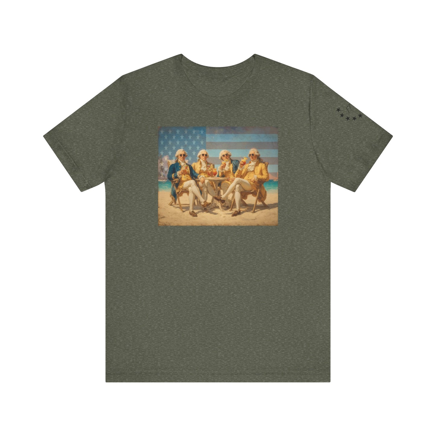 Fourth Of July Founding Fathers Unisex Tee