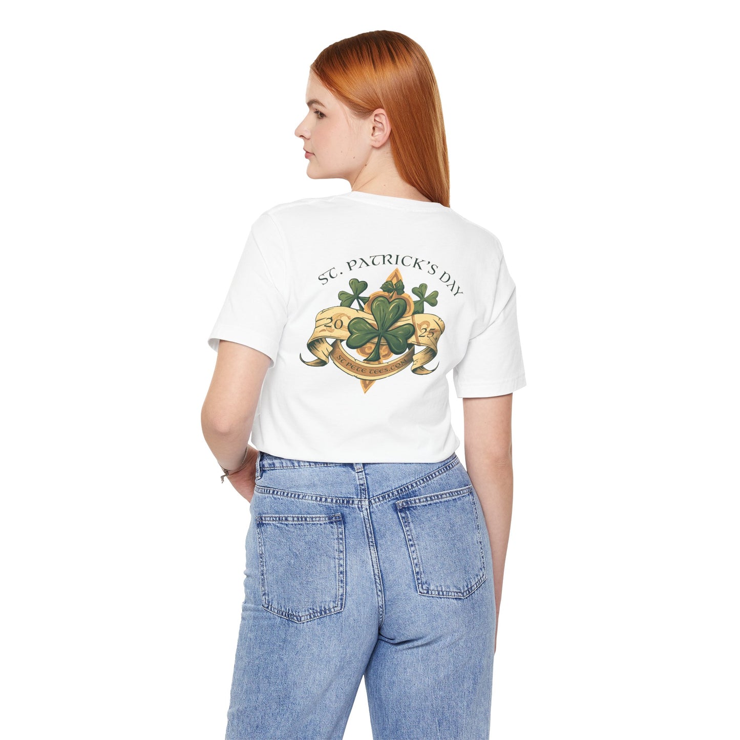 ST. Patrick's Day Clover Tee