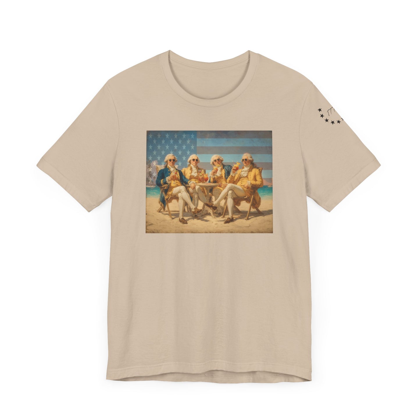 Fourth Of July Founding Fathers Unisex Tee