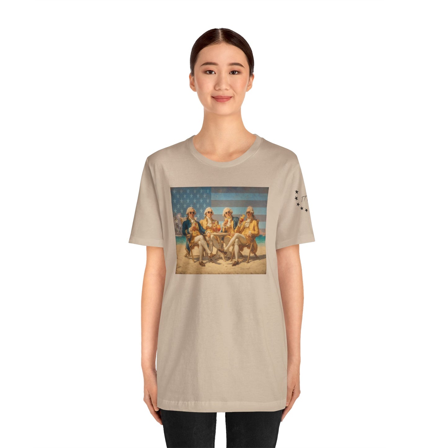 Fourth Of July Founding Fathers Unisex Tee