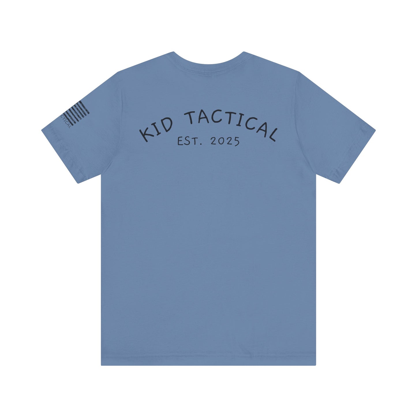 T-Shirt Kid Tactical Pew Pew Stick Funny Unisex Tee