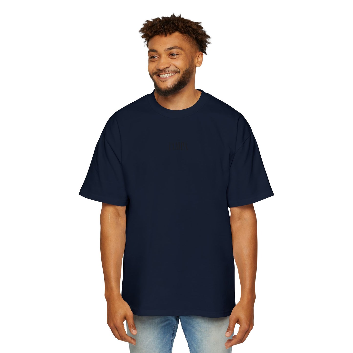 Men's Oversized Tee - Ambroise Tampa Center Chest Shirt