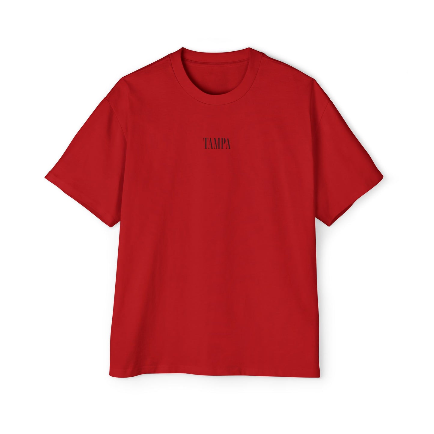 Men's Oversized Tee - Ambroise Tampa Center Chest Shirt