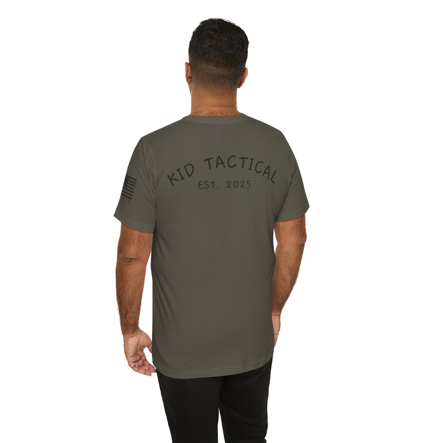 T-Shirt Kid Tactical Pew Pew Stick Funny Unisex Tee