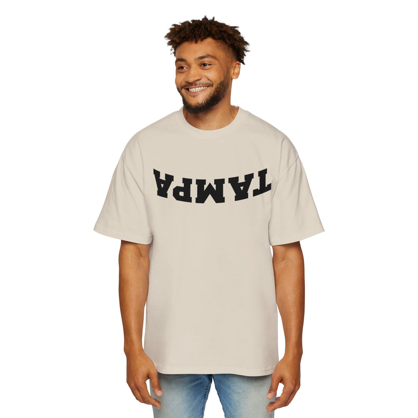 Oversized Tee - Reverse Tampa Design