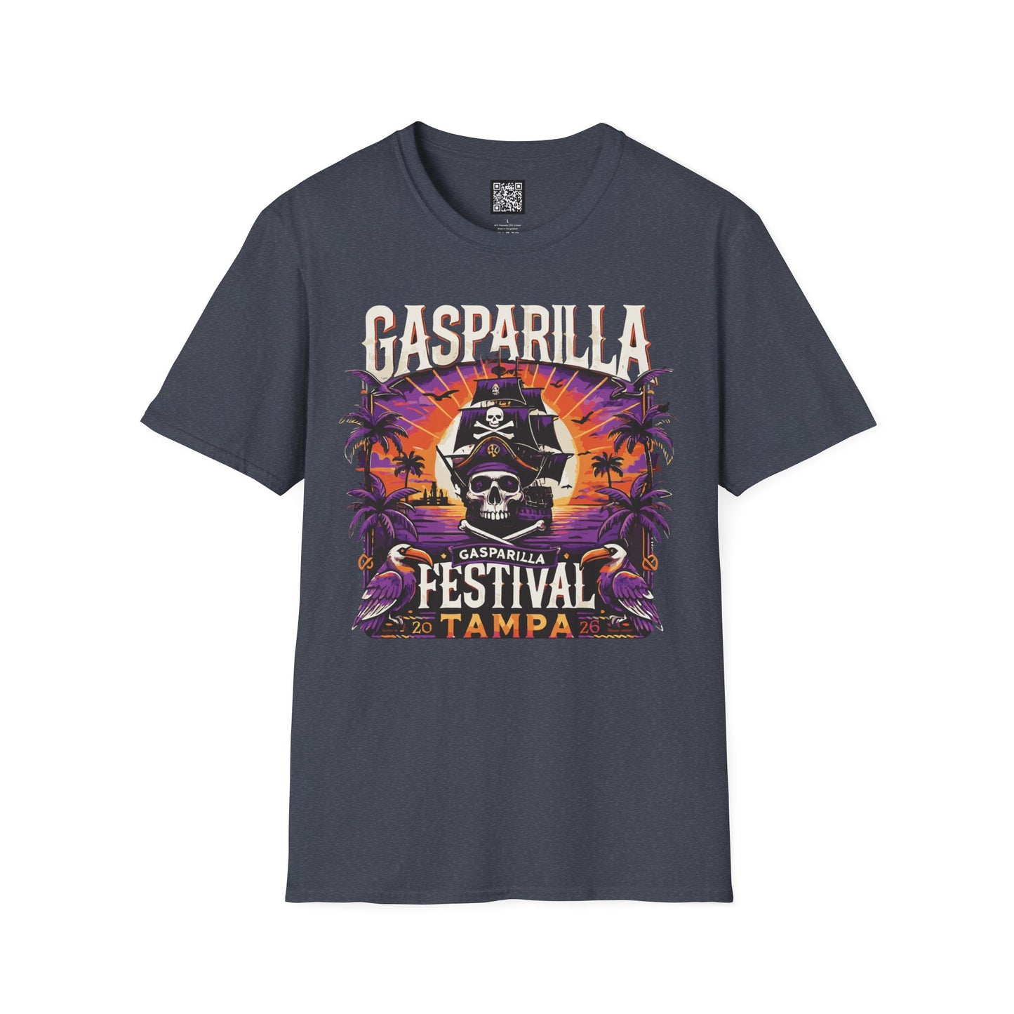 Limited Edition Gasparilla Pirate Ship 2026 T-Shirt