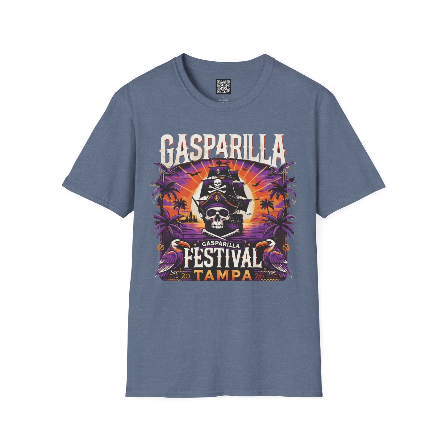 Limited Edition Gasparilla Pirate Ship 2026 T-Shirt