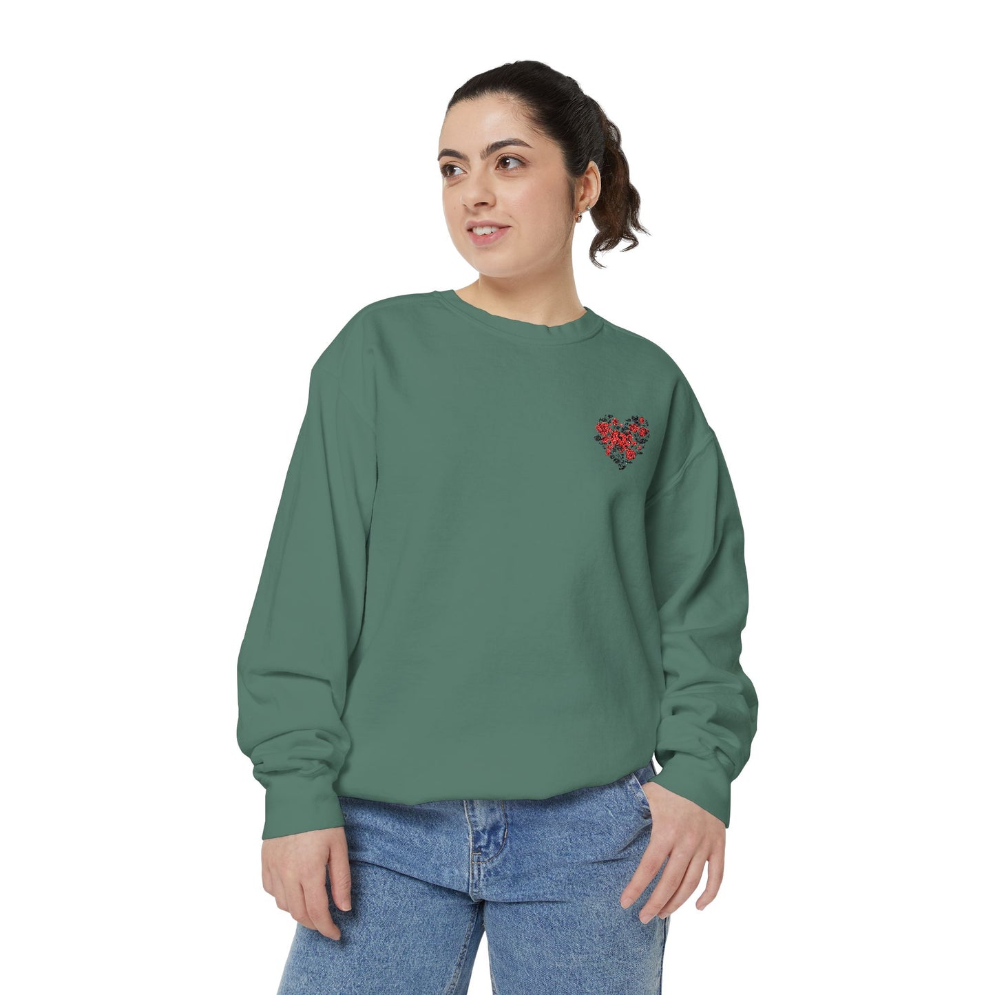 Heart of Flowers Sweatshirt