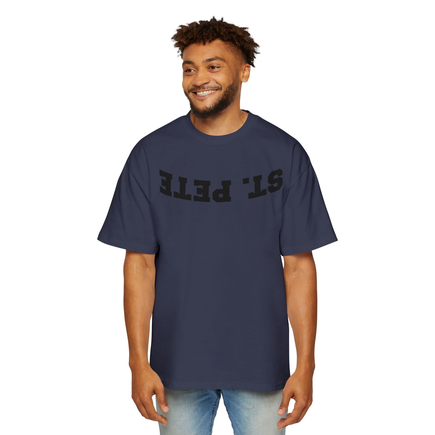 Oversized Tee - Reverse St. Pete Design