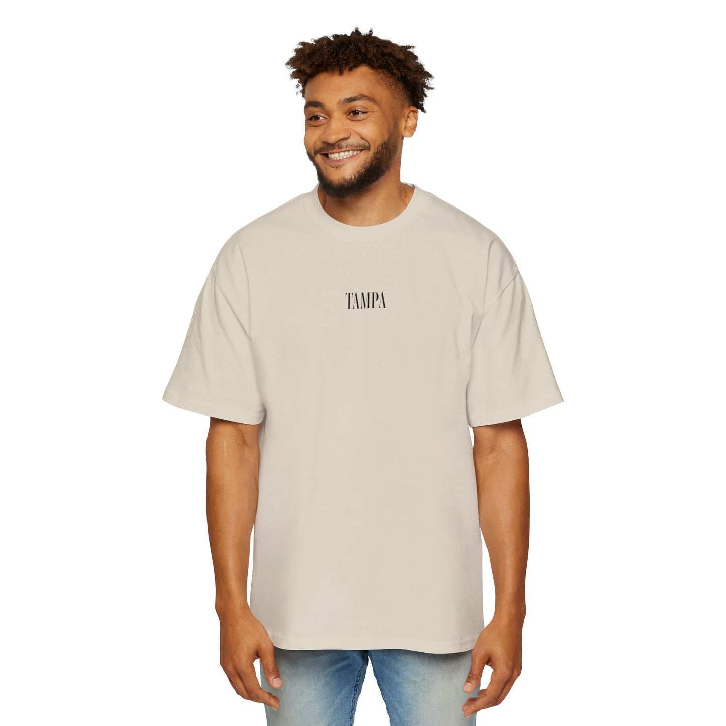 Men's Oversized Tee - Ambroise Tampa Center Chest Shirt