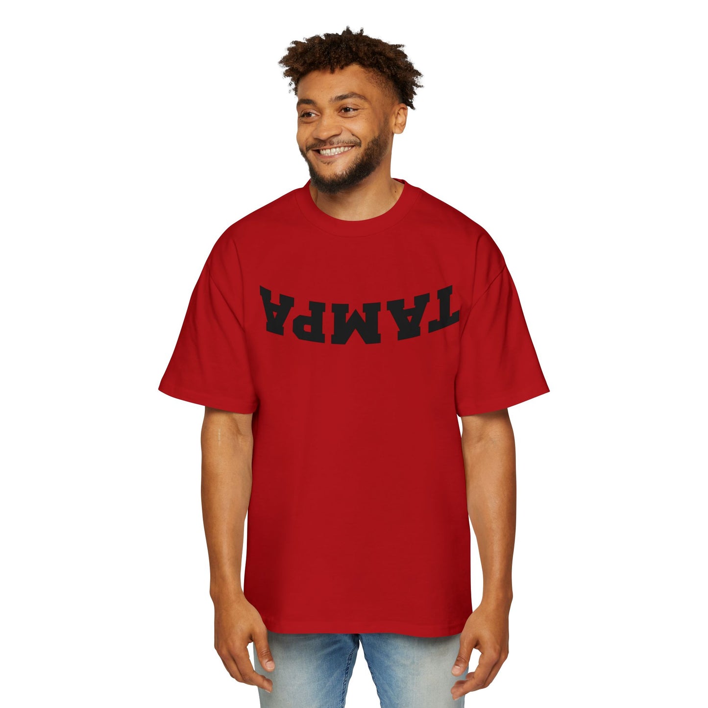 Oversized Tee - Reverse Tampa Design