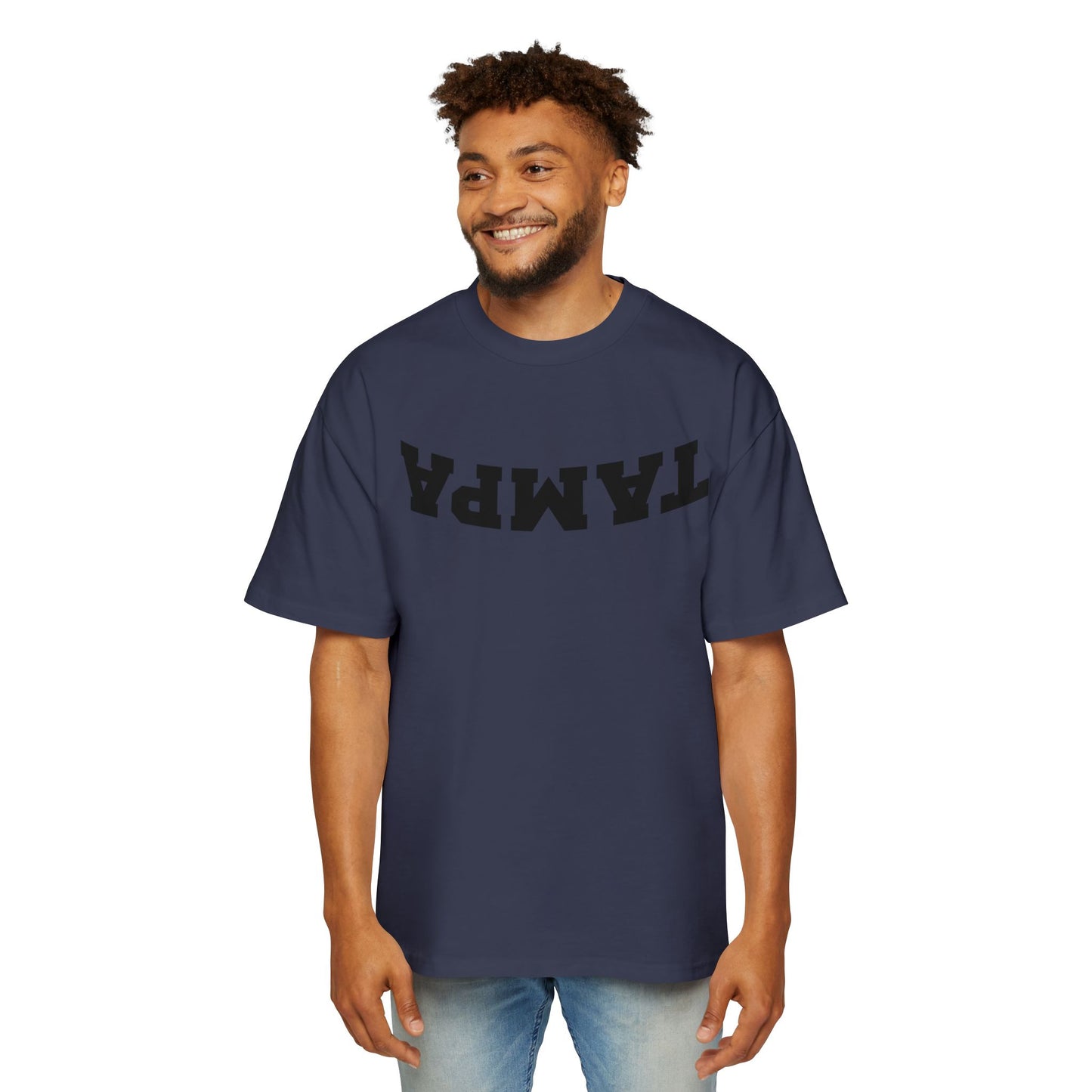 Oversized Tee - Reverse Tampa Design