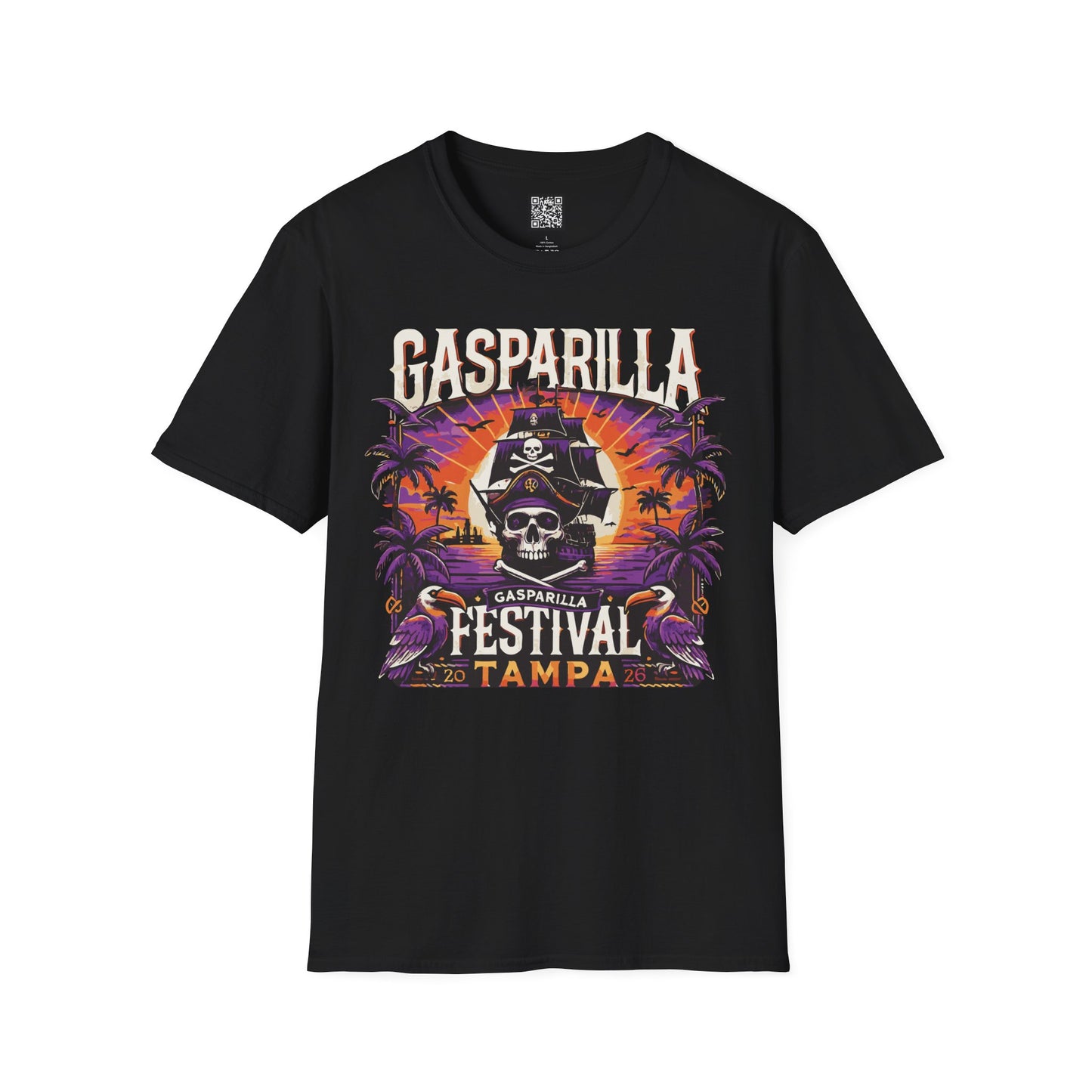Limited Edition Gasparilla Pirate Ship 2026 T-Shirt