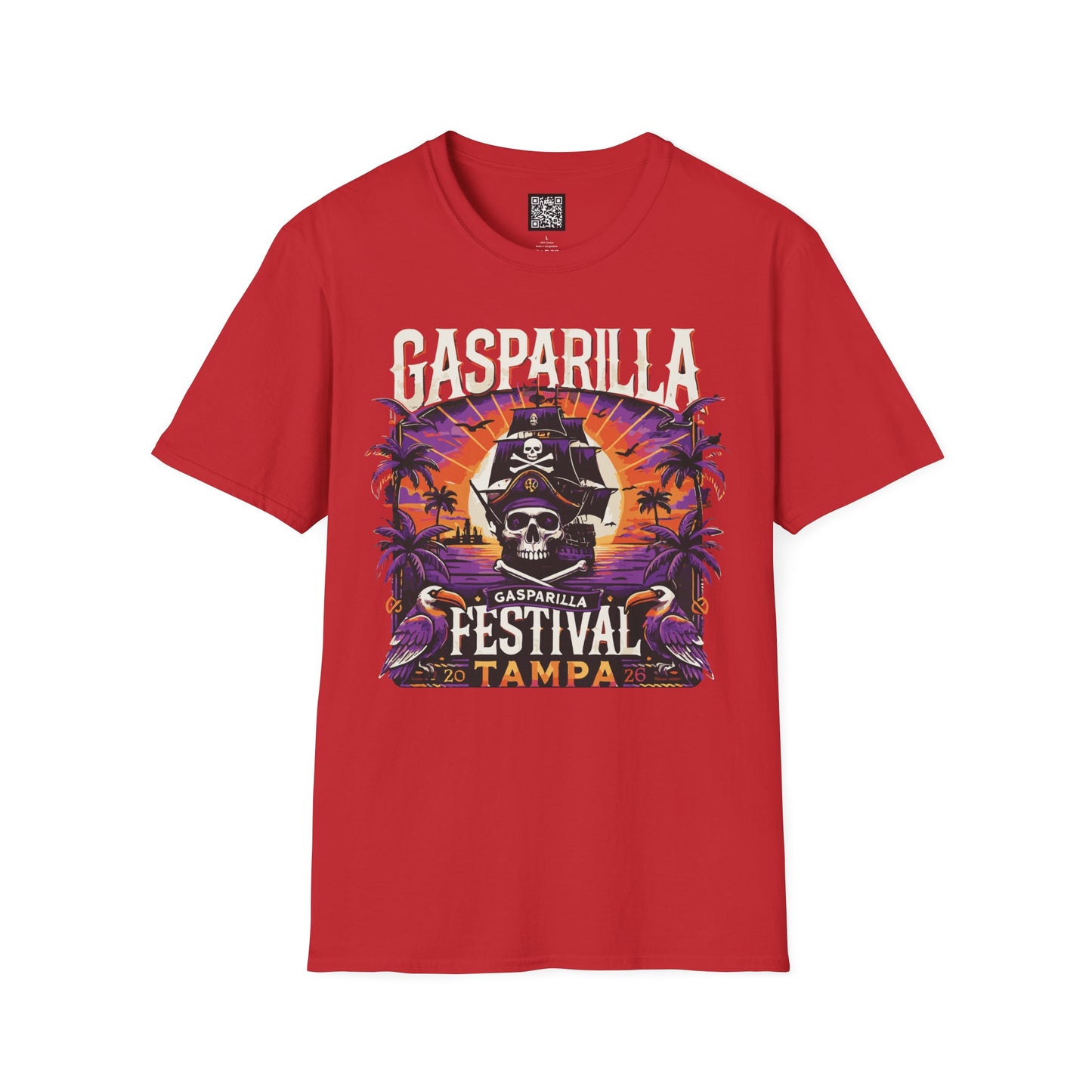 Limited Edition Gasparilla Pirate Ship 2026 T-Shirt