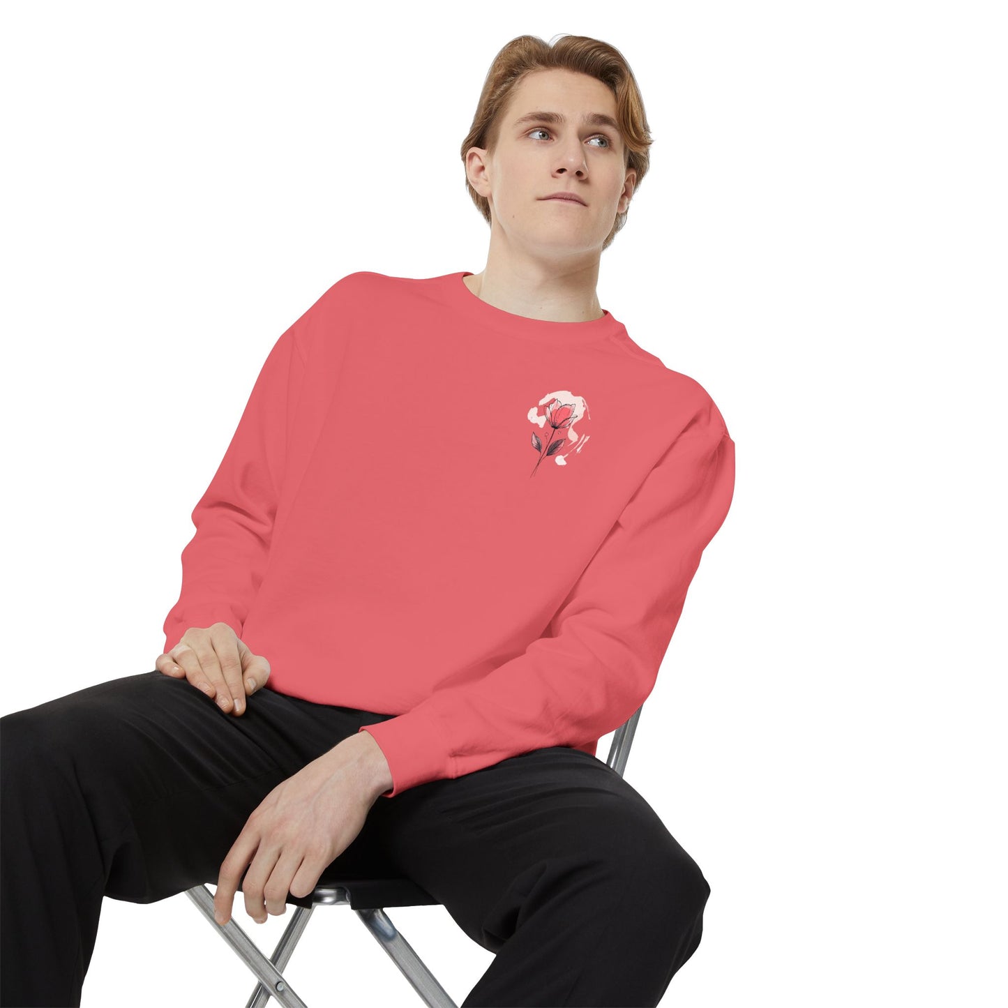 Valentine's Flower Sweatshirt