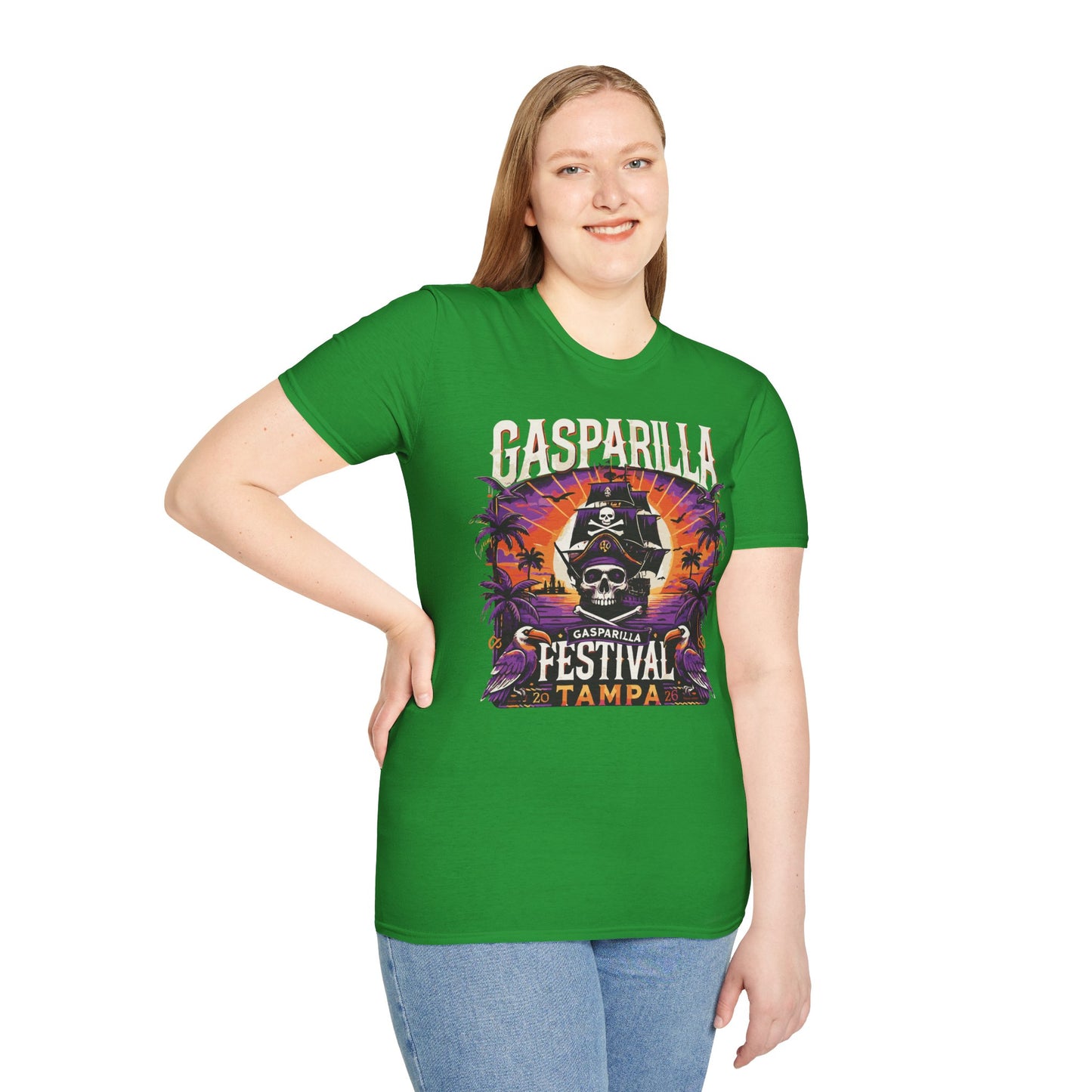 Limited Edition Gasparilla Pirate Ship 2026 T-Shirt