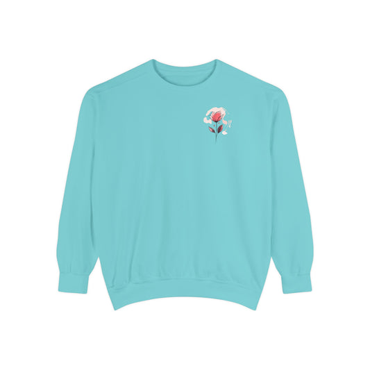 Valentine's Flower Sweatshirt