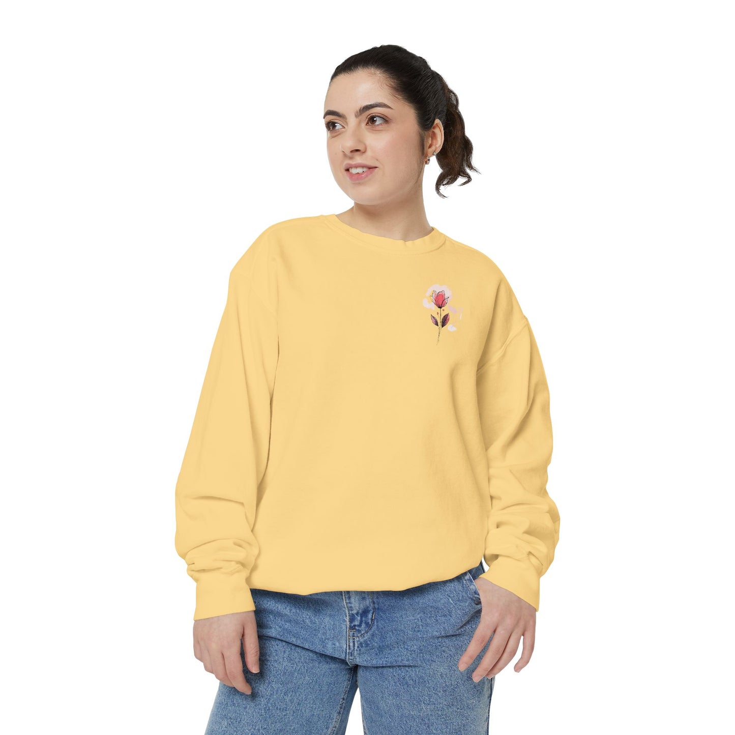 Valentine's Flower Sweatshirt