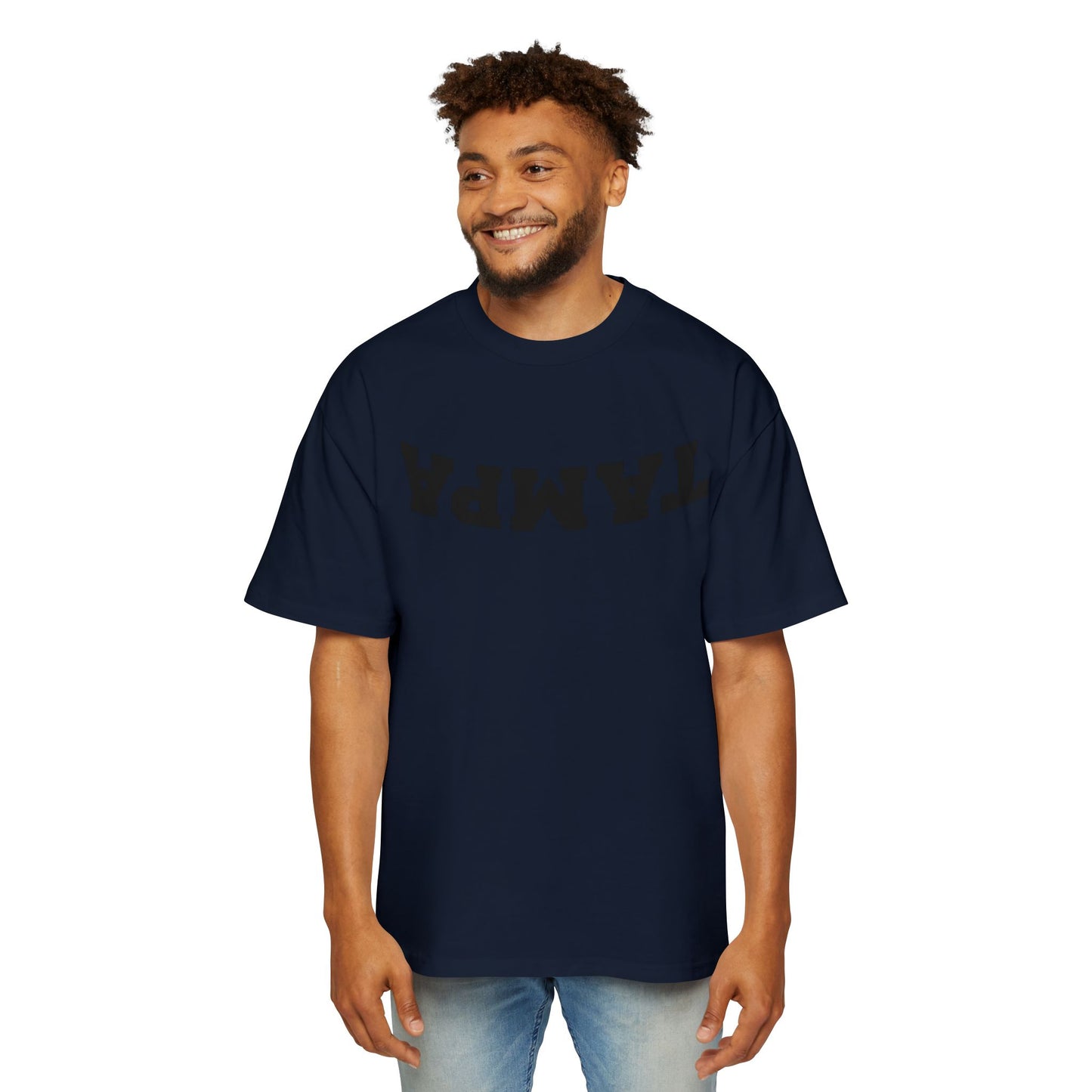 Oversized Tee - Reverse Tampa Design