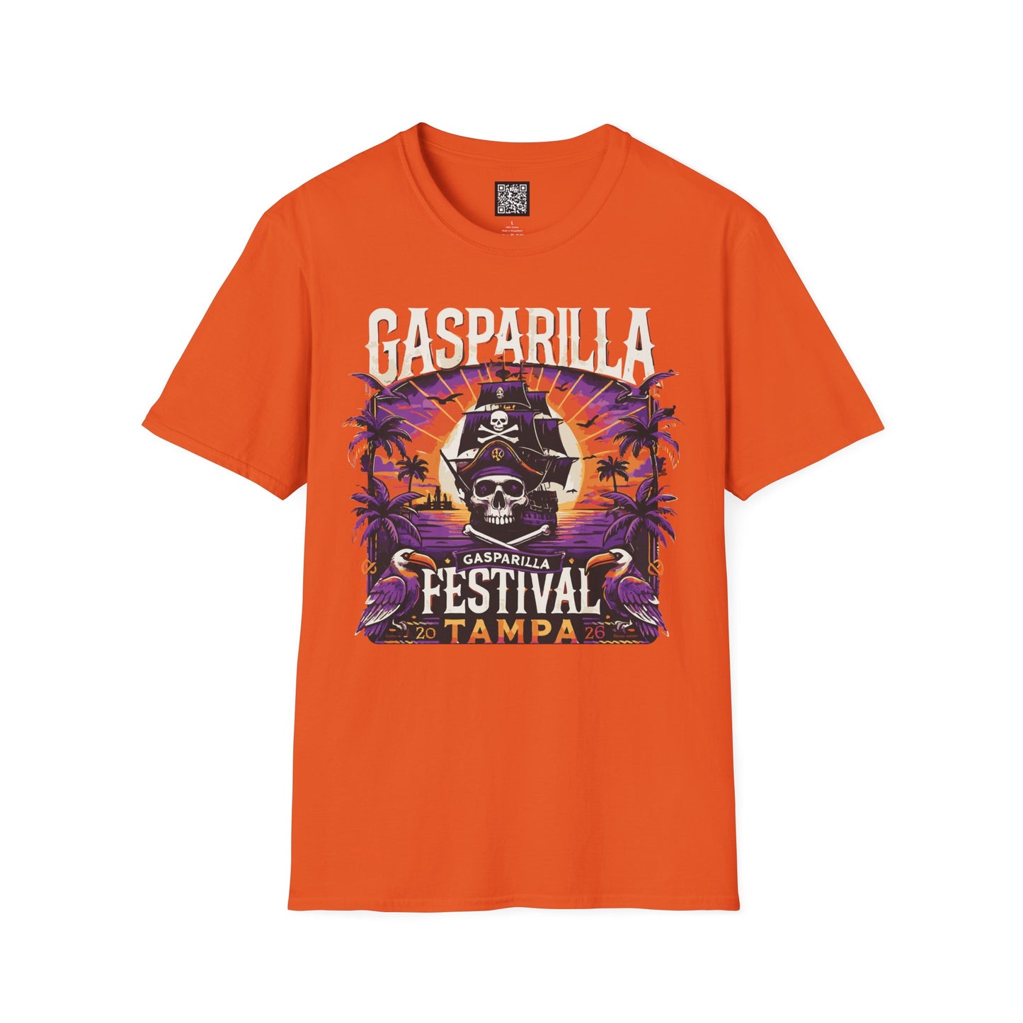 Limited Edition Gasparilla Pirate Ship 2026 T-Shirt