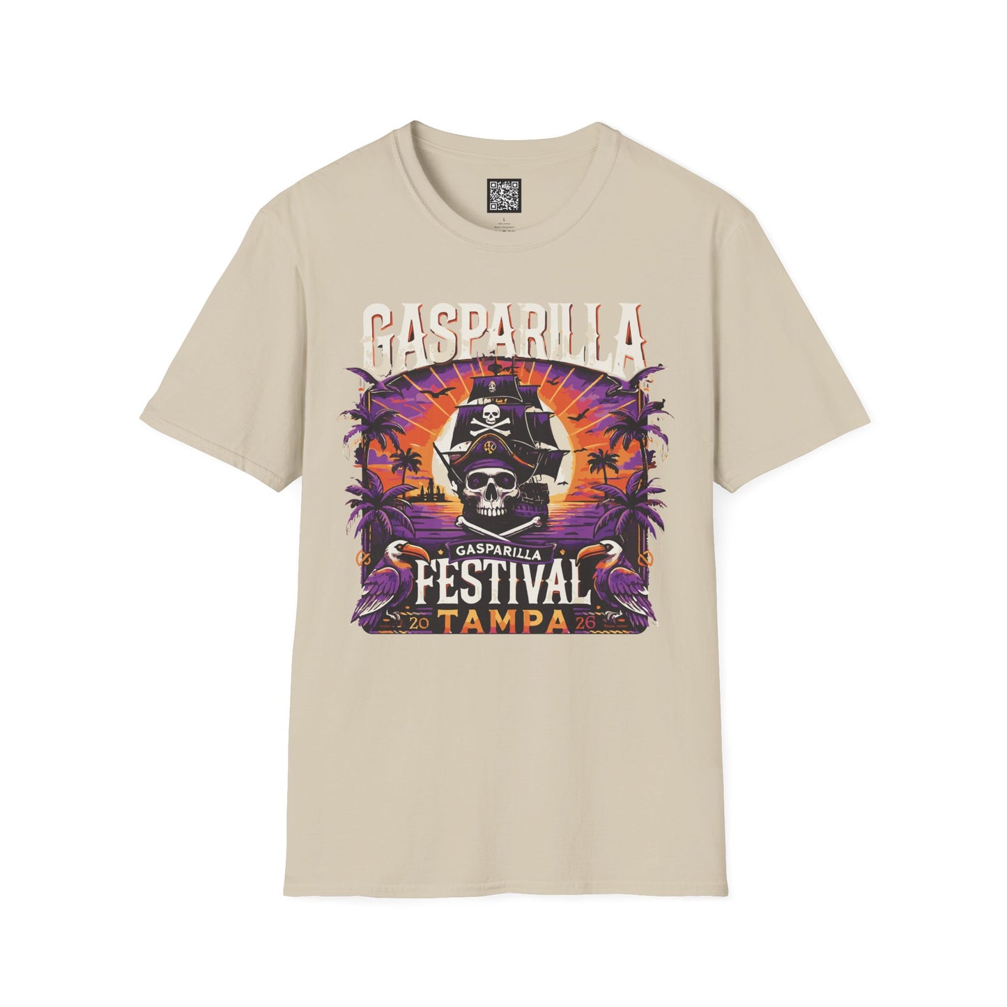 Limited Edition Gasparilla Pirate Ship 2026 T-Shirt