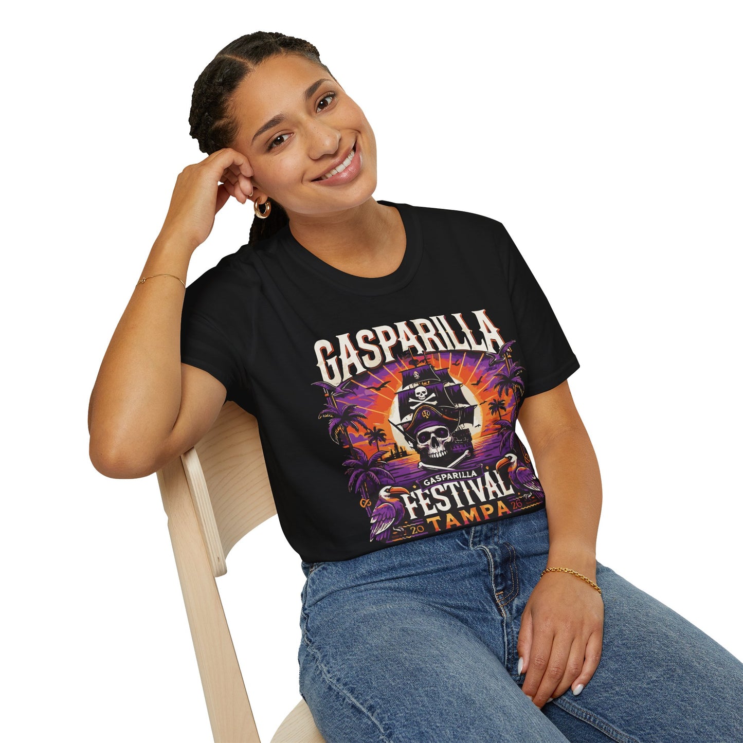 Limited Edition Gasparilla Pirate Ship 2026 T-Shirt
