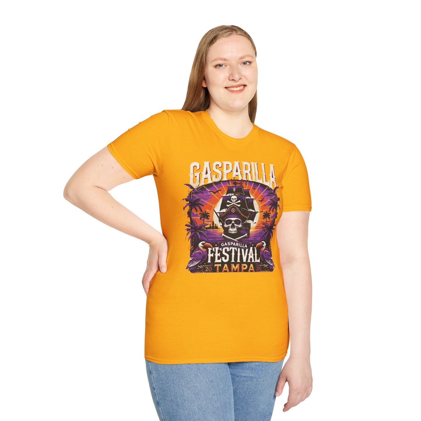 Limited Edition Gasparilla Pirate Ship 2026 T-Shirt