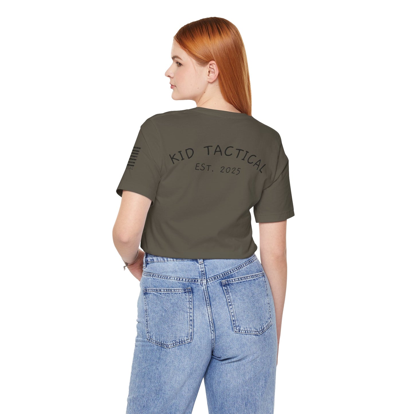 T-Shirt Kid Tactical Pew Pew Stick Funny Unisex Tee