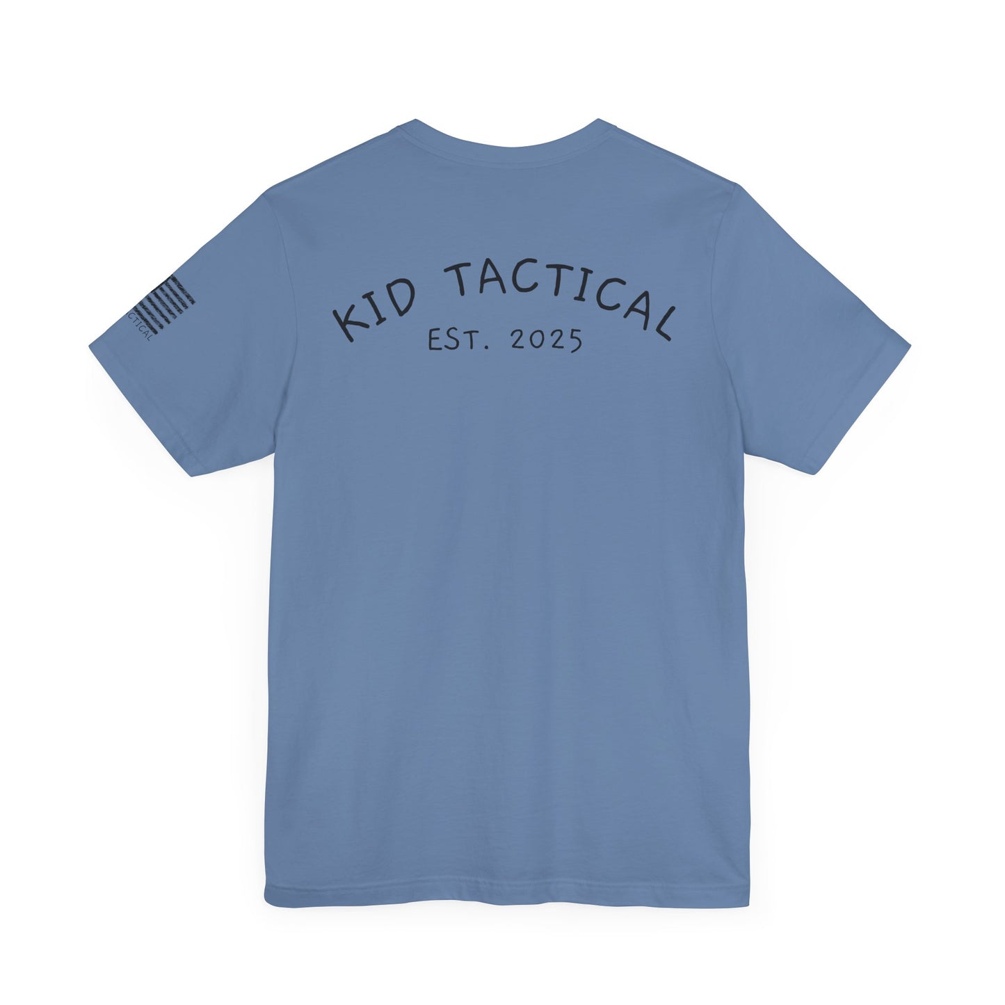 T-Shirt Kid Tactical Pew Pew Stick Funny Unisex Tee