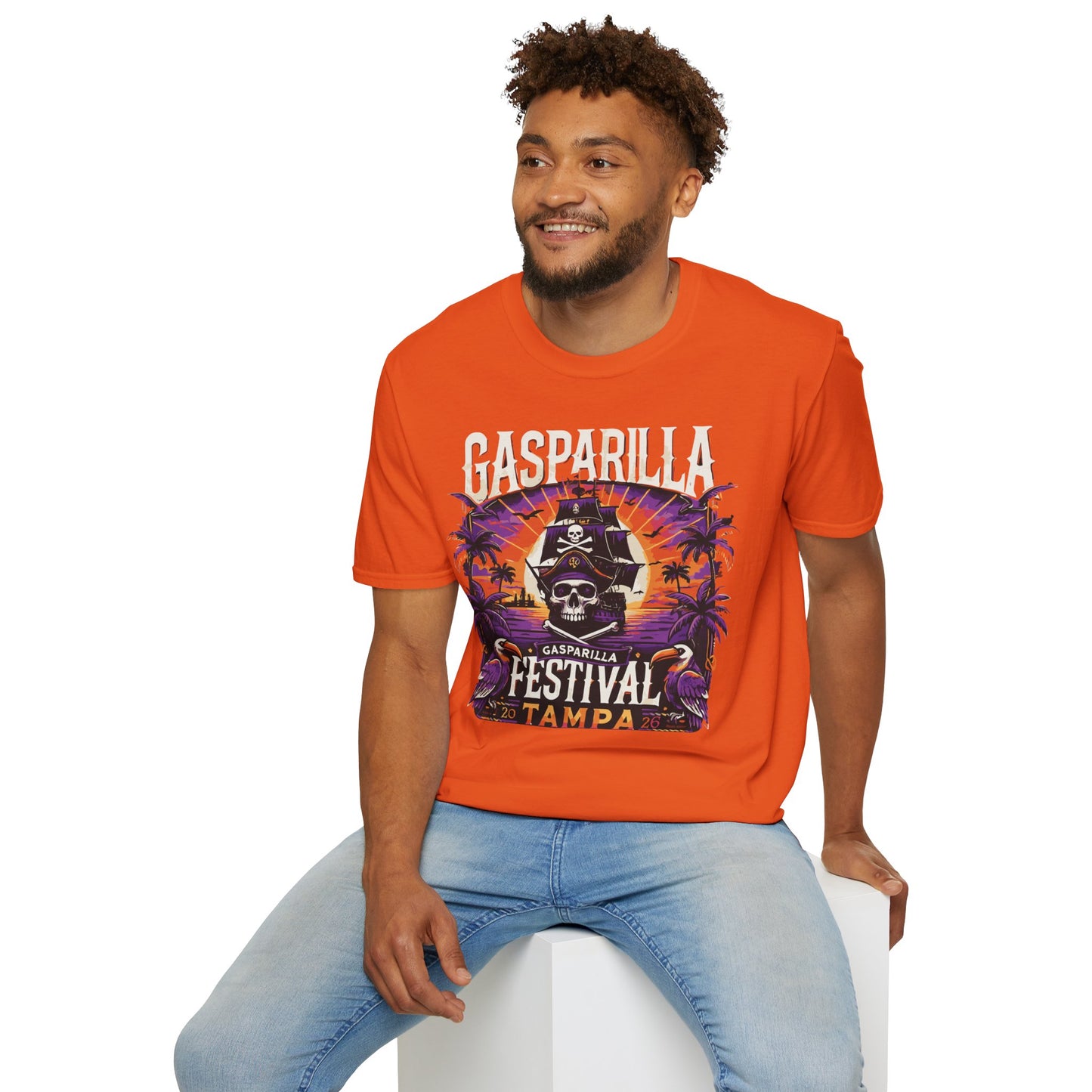 Limited Edition Gasparilla Pirate Ship 2026 T-Shirt