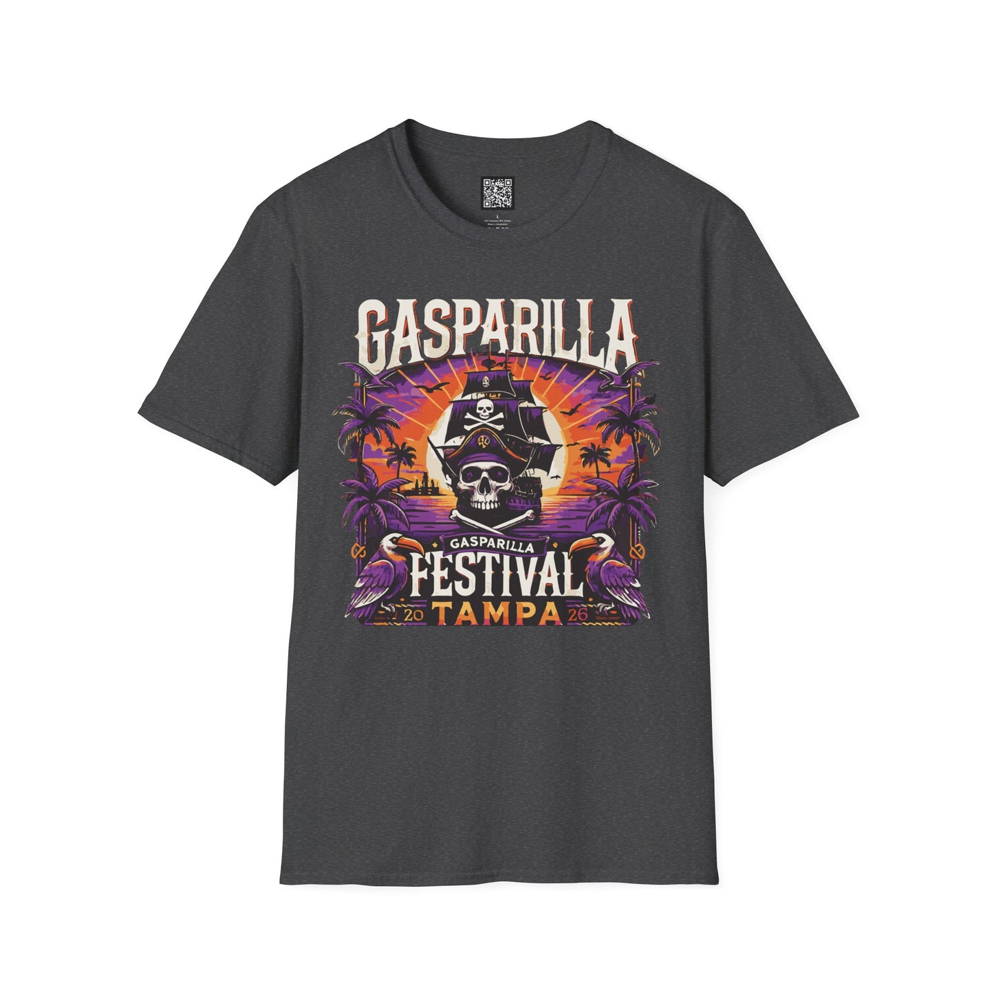 Limited Edition Gasparilla Pirate Ship 2026 T-Shirt