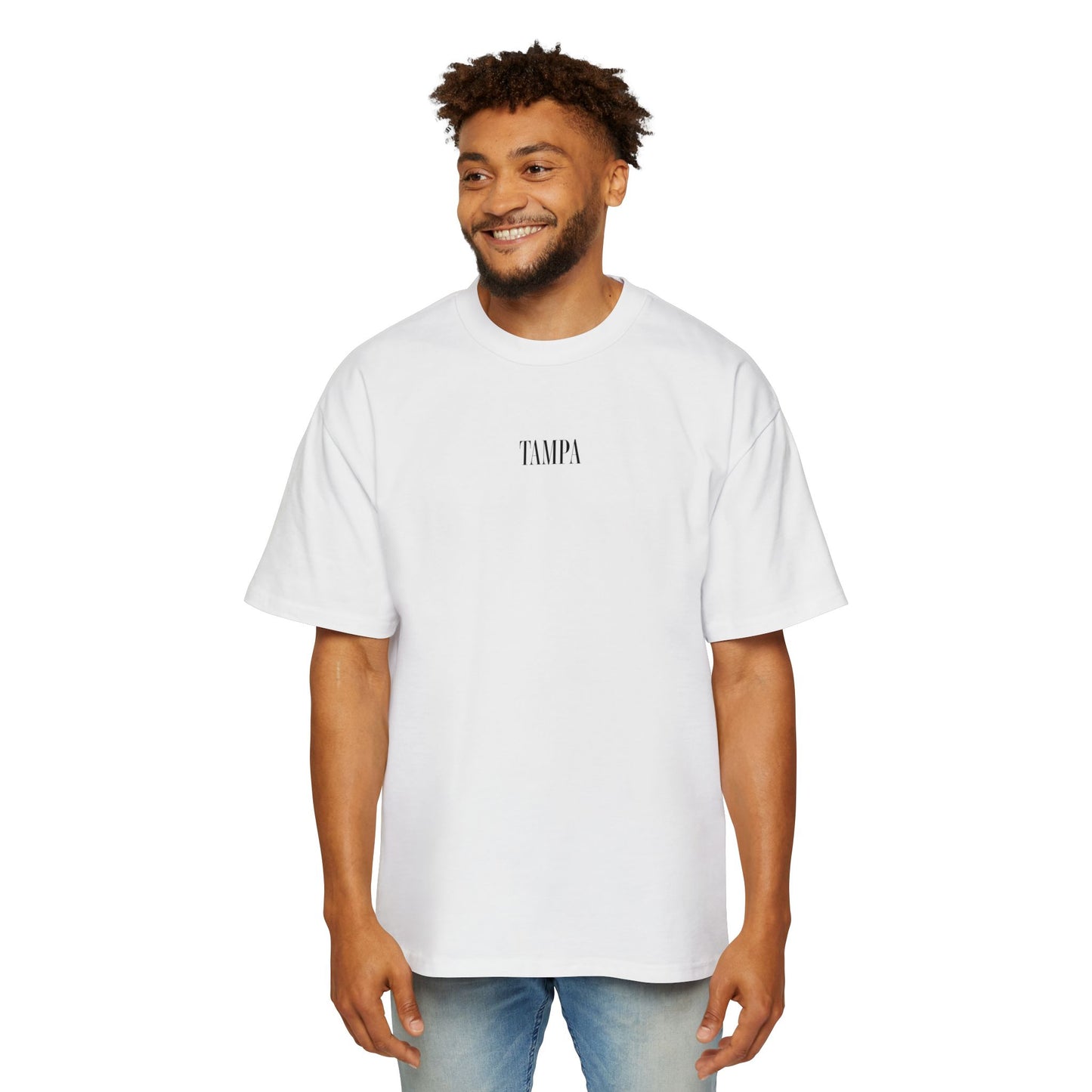 Men's Oversized Tee - Ambroise Tampa Center Chest Shirt