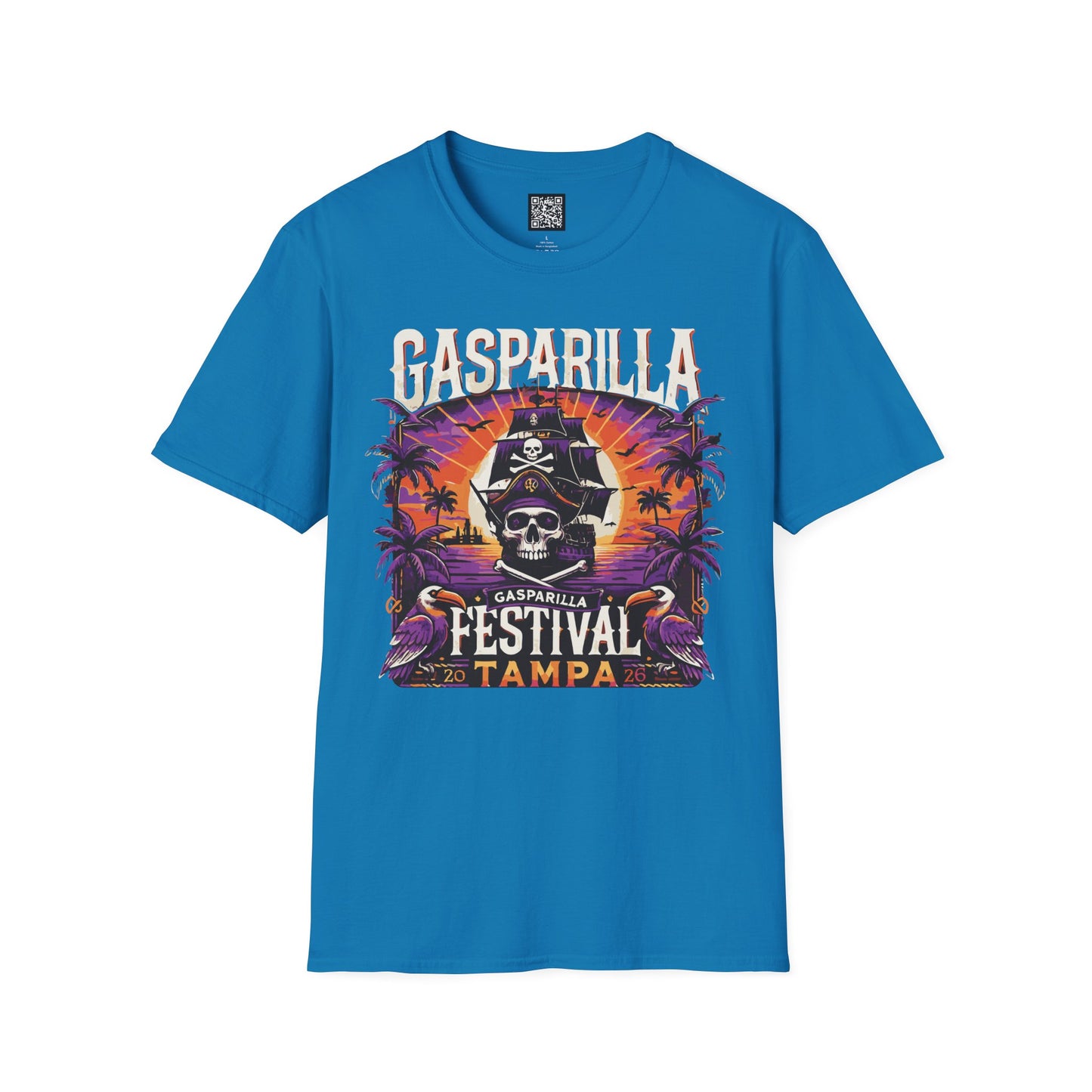 Limited Edition Gasparilla Pirate Ship 2026 T-Shirt