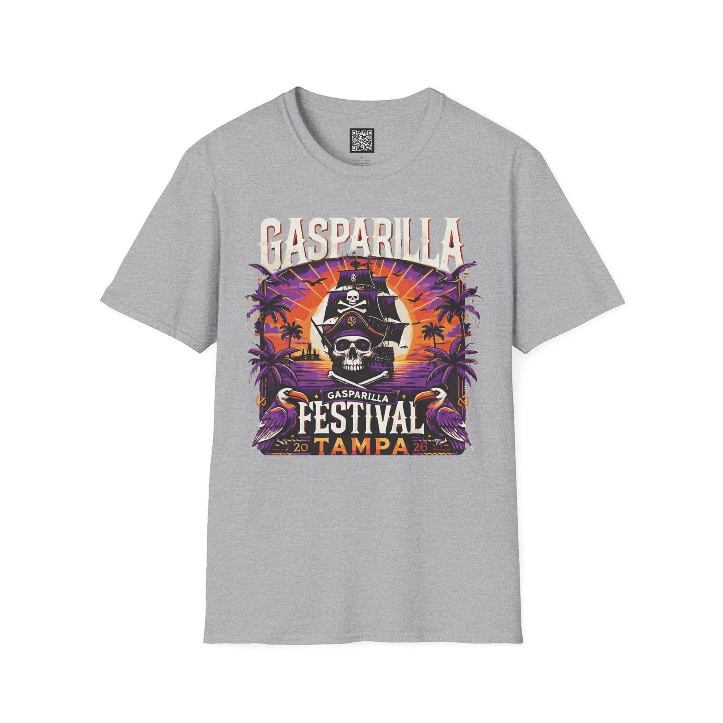 Limited Edition Gasparilla Pirate Ship 2026 T-Shirt