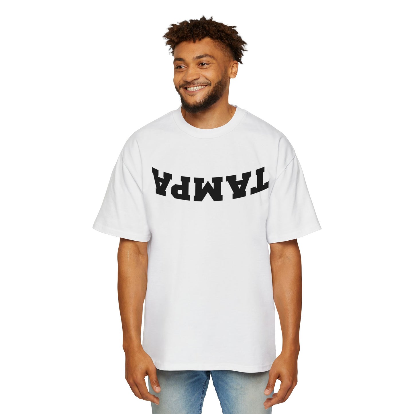 Oversized Tee - Reverse Tampa Design